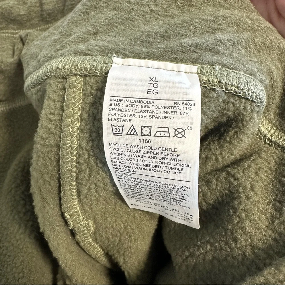 NWT Old Navy Ultracoze Green High rise leggings size XL - Picture 7 of 8